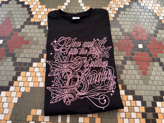 Pre-Order Pink I’d Rather Smoke it T-Shirt Dicey Dyes