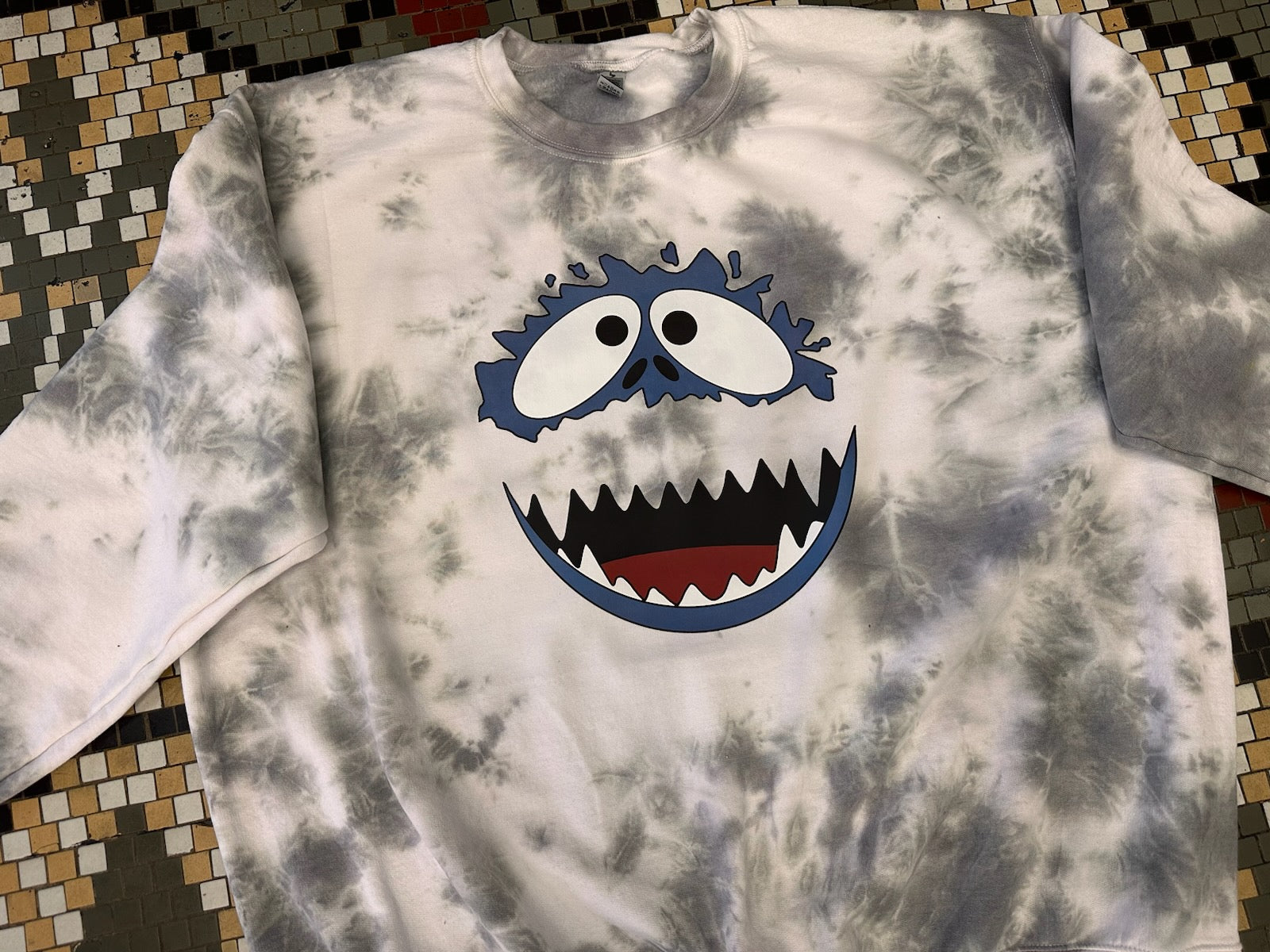 Pre-Order Abominable Snowman Crewneck Dicey Dyes