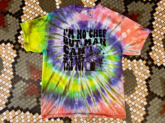 Pre-Order Man I Can Stir The Pot T-shirt Dicey Dyes