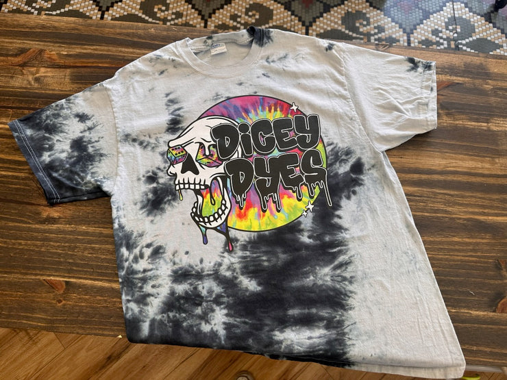 Pre-Order Cookies & Cream Dicey Logo T-Shirt Dicey Dyes