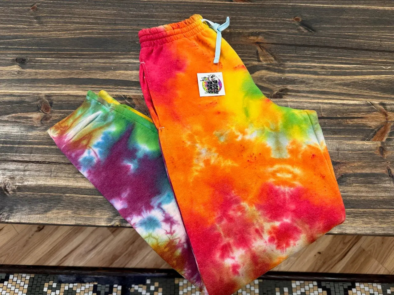 PRE-ORDER Rainbow joggers Dicey Dyes